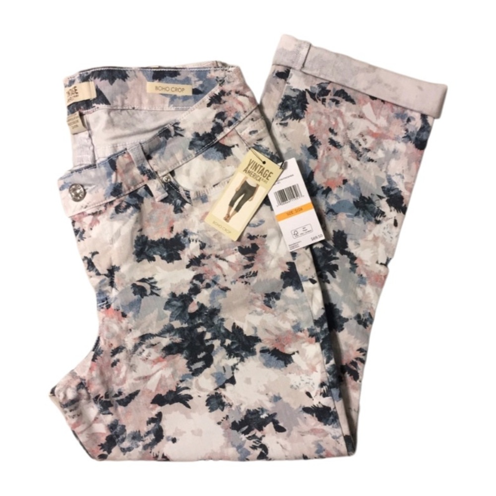 Vintage America Boho Crop